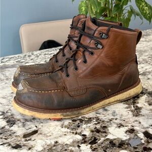 Brunt Marin Leather Lace-Up Ankle Boots men’s size 11.5